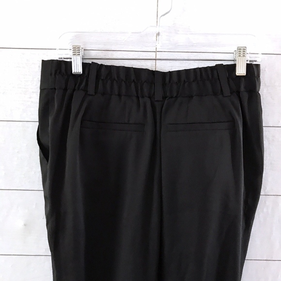 Ann Taylor LOFT Black Straight Ankle Julie Pants - Picture 7 of 8